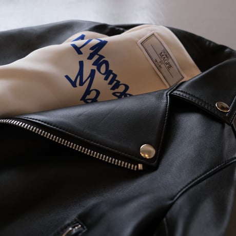 THOMASMAGPIE　トーマスマグパイ　logo rider's jacket 【2213501】