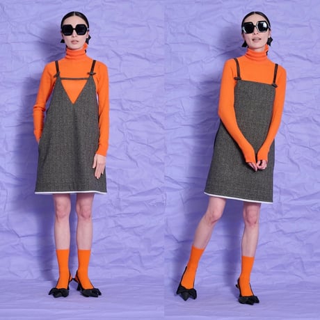 Thomas magpie  herringbone minidress 2243401