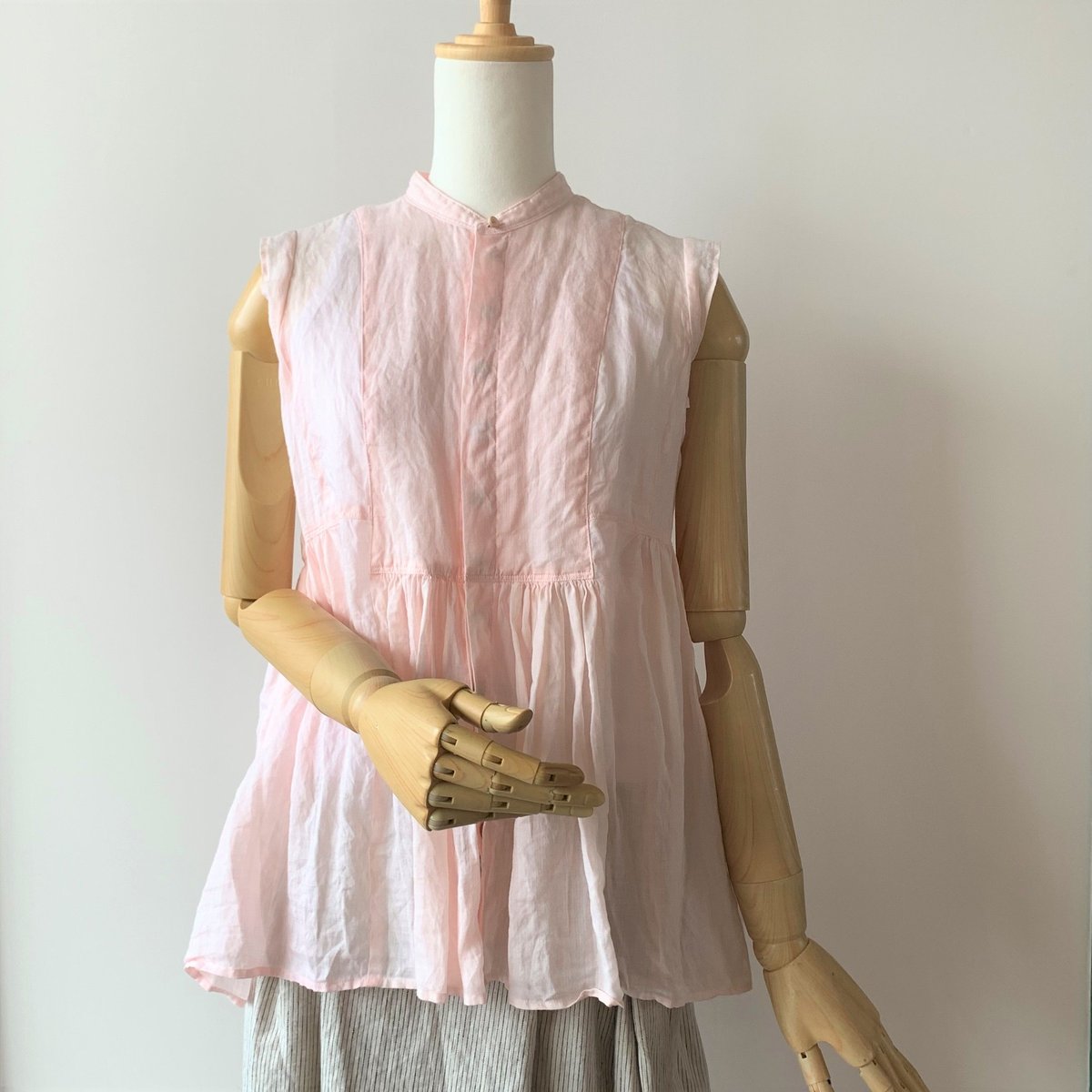 suzuki takayuki band-sleeve tunic ピンク fit=scale-down,w=1200