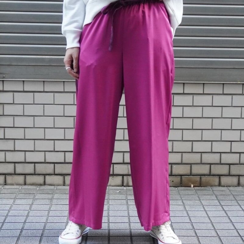 THOMAS MAGPIE satin pants【2213303】 | geep