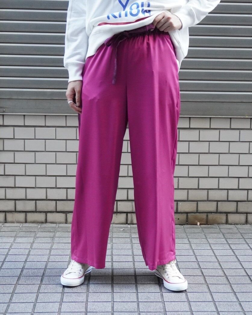 THOMAS MAGPIE satin pants【2213303】 | geep