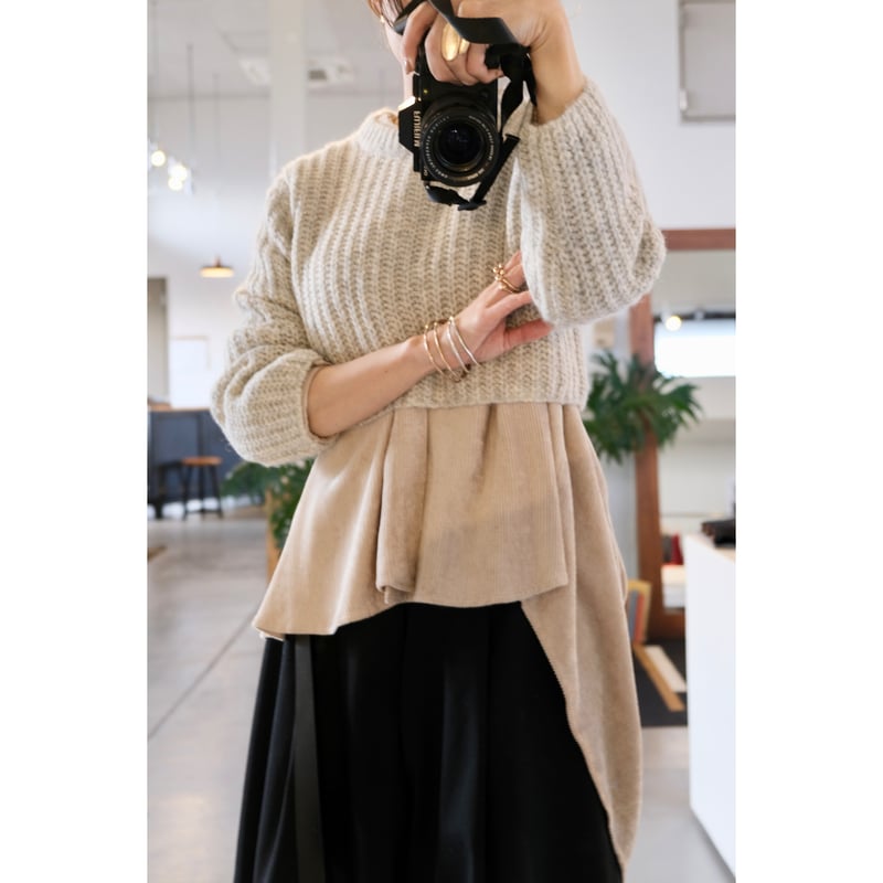 22AW Suzuki Takayuki Over Blouse Ⅱ suzuki takayuki over blouse II | geep