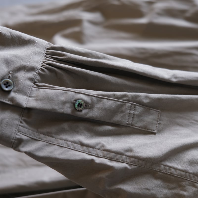 suzuki takayuki weather-cloth shirt グレー suzuki takayuki weather-cloth shirt グレー