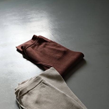 BATONER　Women HIGHCOUNT LINEN PANT　BN-22SL-013