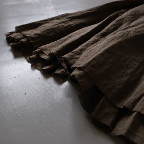 suzuki takayuki   　 long skirt Ⅰ　   khaki