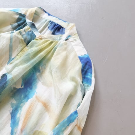 suzuki takayuki × Coci la elle   feather dress  / sable　　B231-03