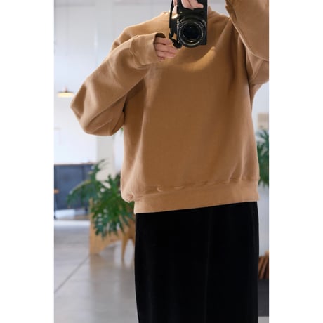remi relief ノンストレス起毛裏毛クルー