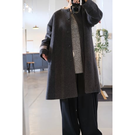 Thomas magpie angora shaggy coat   c.gray