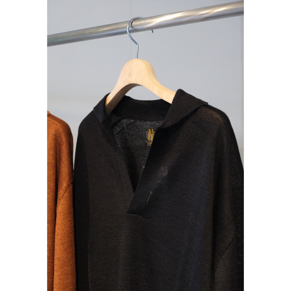 BATONER MEN'S RAMIE WOOL SKIPPER BN-25FM-002