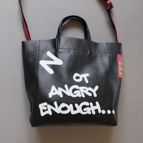INTOXIC.    RESONATES    Mad strap tote 　ブラック