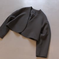 SINME　ノーカラージャケット 　S23AW-11