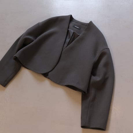 SINME　ノーカラージャケット 　S23AW-11