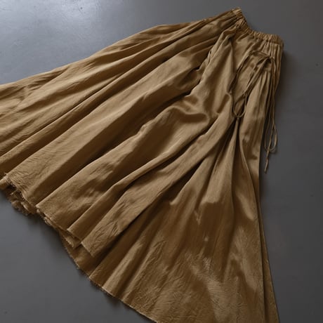 suzuki takayuki　long skirt Ⅱ　Ａ211-31　gold