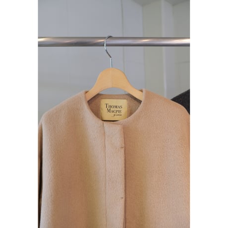 Thomas magpie angora shaggy coat   camel