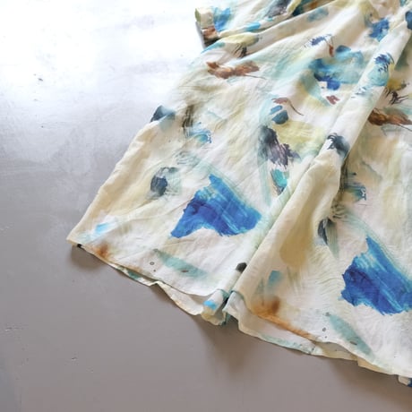 suzuki takayuki × Coci la elle   feather dress  / sable　　B231-03