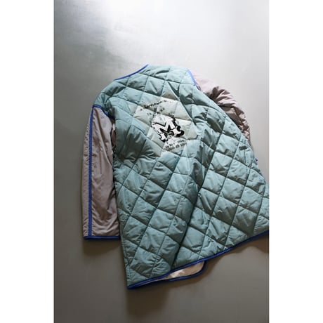 Thomas magpie quilted coat (reversible)