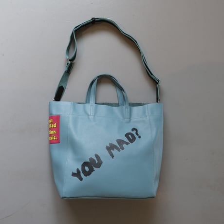 INTOXIC.    RESONATES    Mad strap tote    ナイルブルー