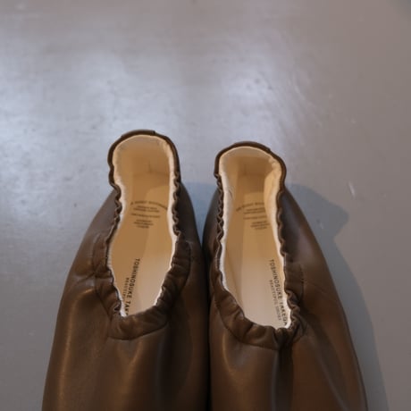 BEAUTIFUL SHOES　BALLETSHOES　BSS1712012　KAHKI BROWN