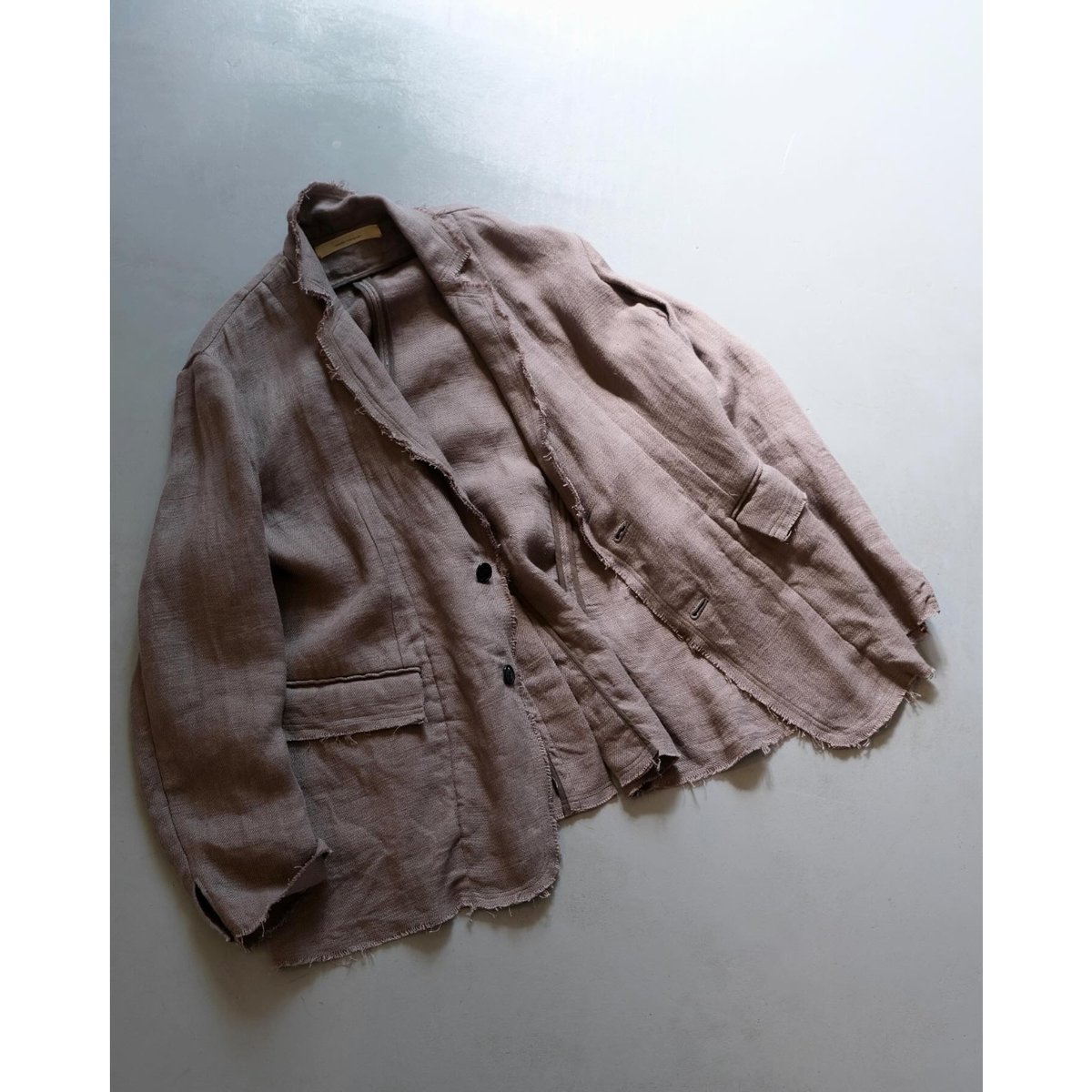 suzuki takayuki frayed short jacket | geep
