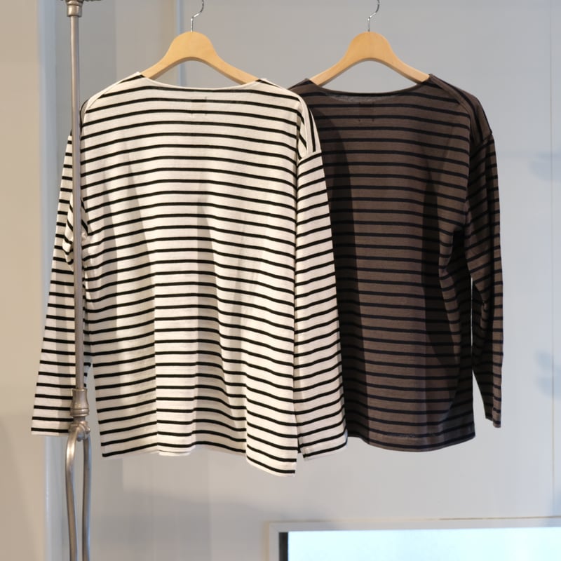 ご*ゅ様 BATONER Men Normandy Linen Basque S BATONER MEN COTTON LINEN SOFT BASQUE SHIRT L