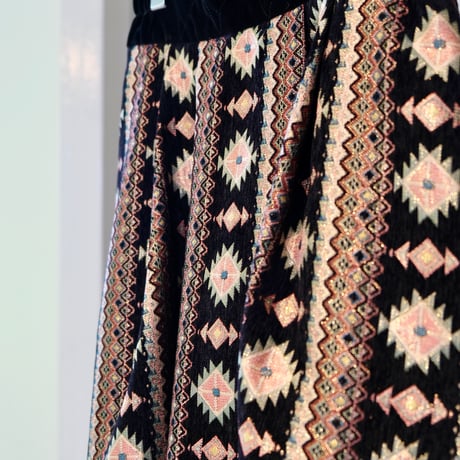 Thomasmagpie gobelin skirt    Black