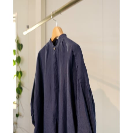suzuki takayuki   peasant dress Ⅱ  dark blue