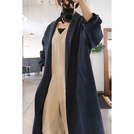 SINME  オーバーサイズコート  SS16-01    ネイビー