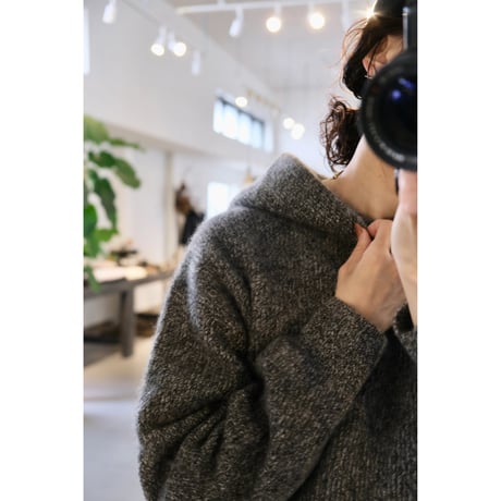 BATONER Women CASHMERE FOX PULL PARKER