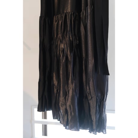 NAKAGAMI  スカート風パンツ(black)  N0425A0014