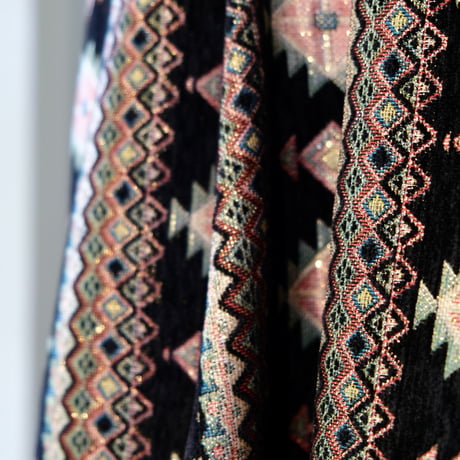 Thomasmagpie gobelin skirt    Black