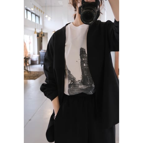 SINME  ノーカラージャケット  SS16-06   ブラック