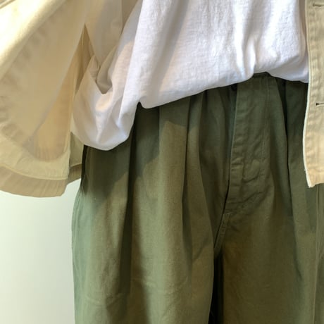 HARVESTY     CIRCUS PANTS　サーカスパンツ　　COL: 31 IVORY