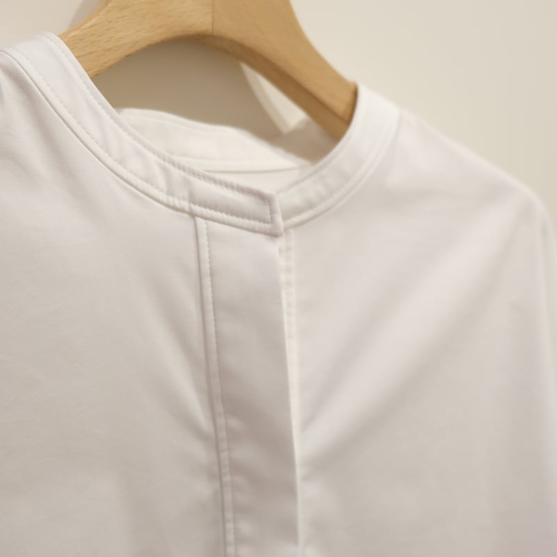 SINME ボリュームシャツ ホワイト S490 | geep