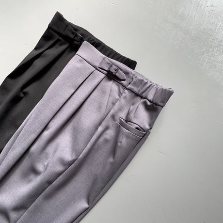 THOMAS MAGPIE   　tuck pants　2204310