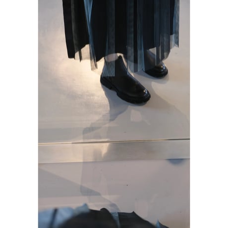 NAKAGAMI  グラフィックチュールスカート(black)  N0325A0021