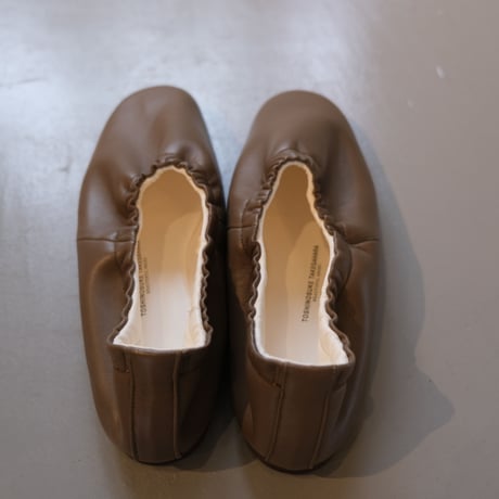 BEAUTIFUL SHOES　BALLETSHOES　BSS1712012　KAHKI BROWN