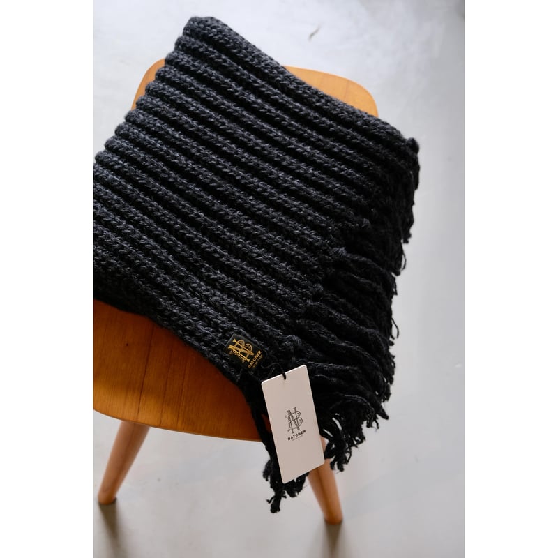 BATONER FRINGE MUFFLER LONG | geep
