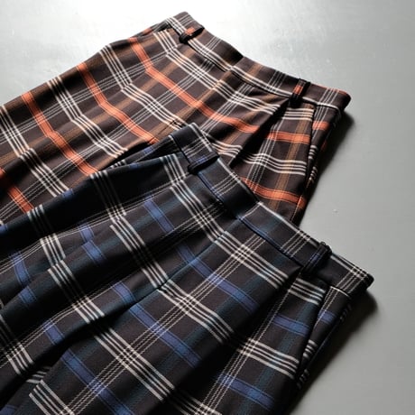 THOMAS MAGPIE　check pants【2214307】