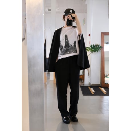 SINME  ノーカラージャケット  SS16-06   ブラック