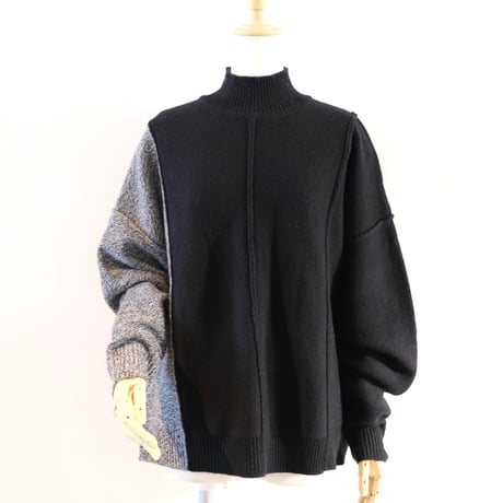 M53.　panel knit　（ UNISEX ）【 MK-005 】 Mサイズ