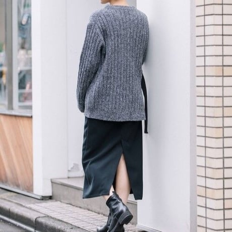 Munich 　SIDE BELT RIBKNIT