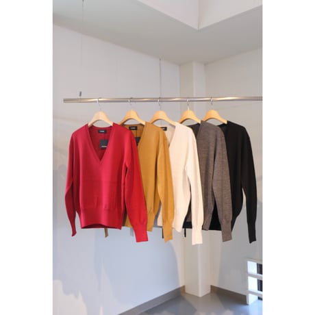 SINME   SS17-10 Ｖネックニット