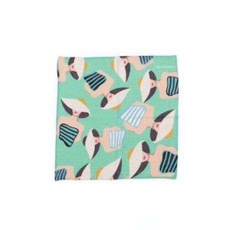 YARN&COPPER   Double gaze Organic cotton 　'Swimsuits' ハンカチ