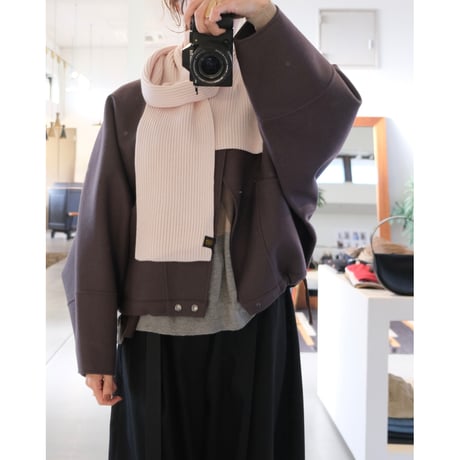 BATONER  SOLID WOOL MUFFLER