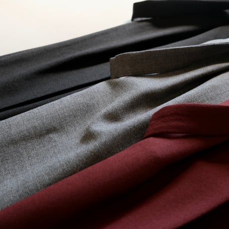 SINME　SS15-07  ウールサスペンダーパンツ　ボルドー