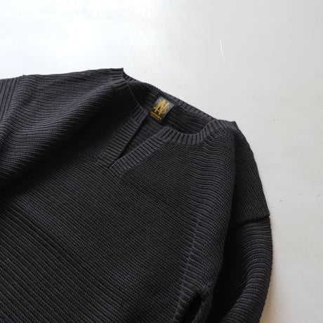 BATONER　Women THE SUMMER KNIT KEY NECK　BN-22SL-021