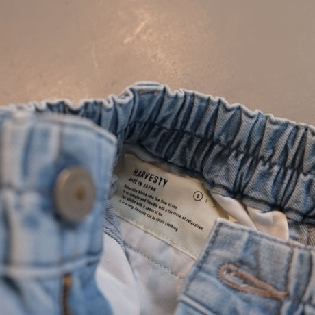 HARVESTY　DENIM CIRCUS PANTS　デニムサーカスパンツ 　ライトブルー　A11801 -93