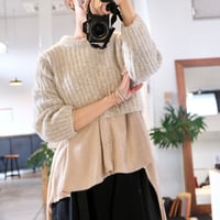 THOMAS MAGPIE　 short knit