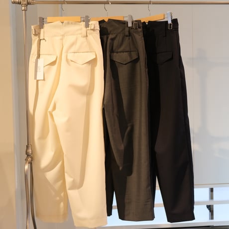 BATONER　Women SUMMER MOHAIR GURKHA PANT 　BN-24SL-011