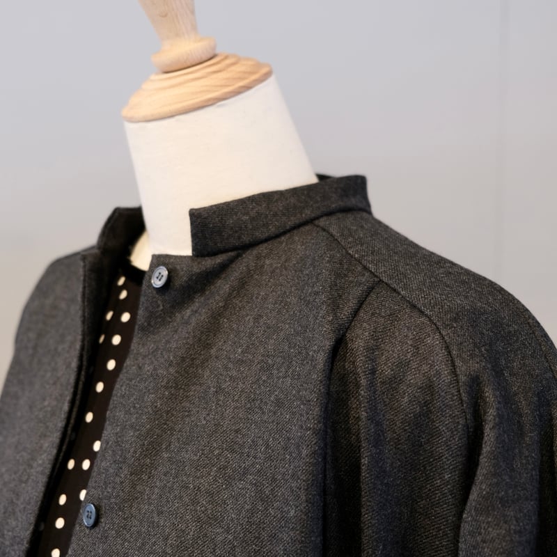 SINME SS15-12 ウールワンピースコート | geep